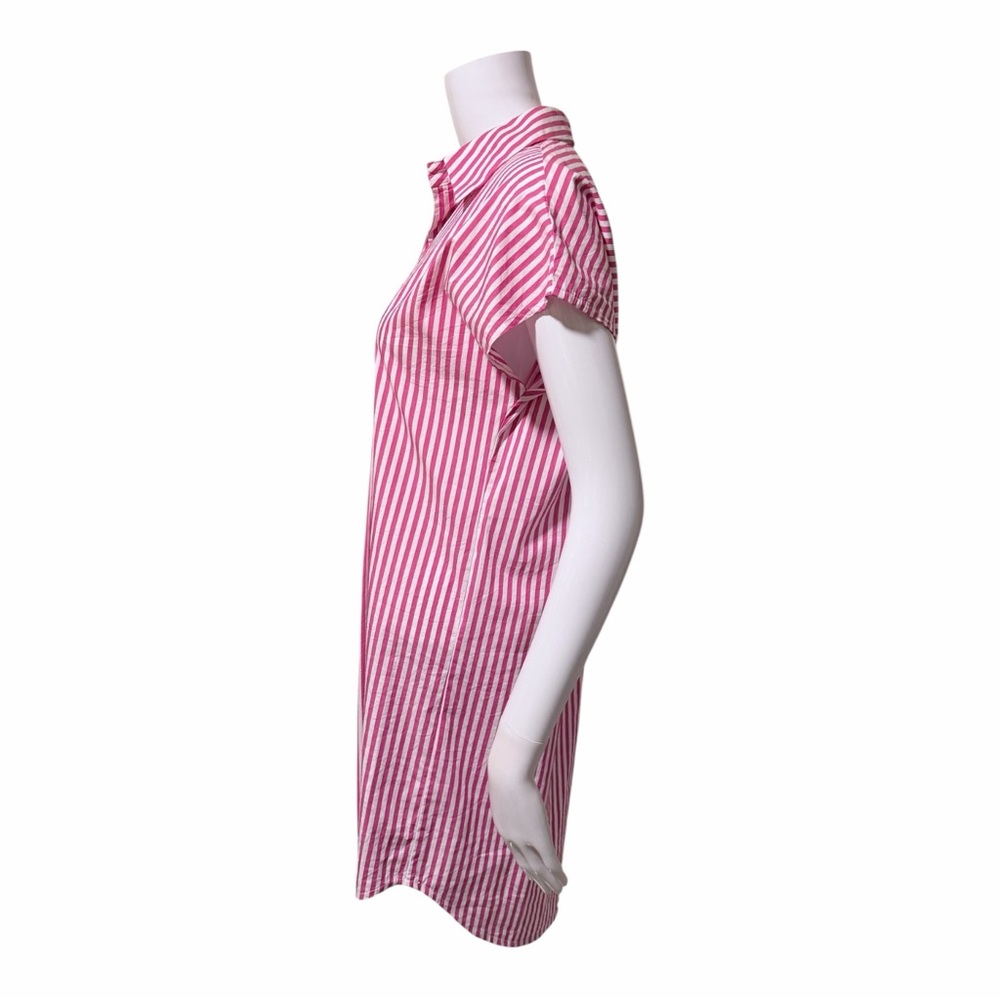 Jude Connally Striped Shift Dress Size XS Beach Preppy Coastal Grandma Casual - Picture 5 of 9